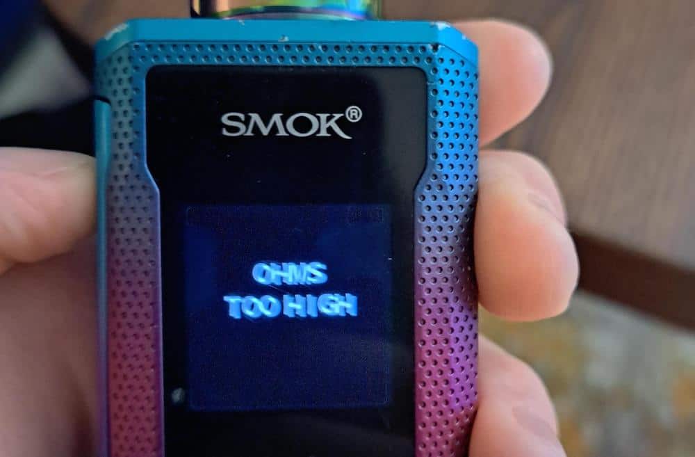 SMOK Ohms Too High or Too Low Causes Fixed