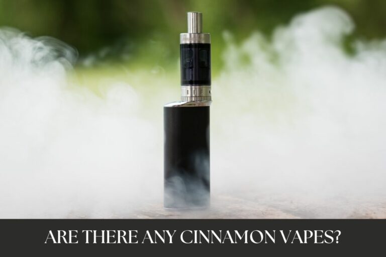 Are There Any Cinnamon Vapes?