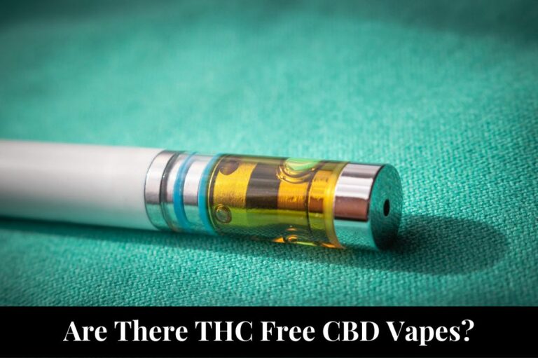 Are There THC Free CBD Vapes?
