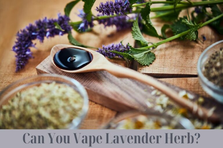 Can You Vape Lavender Herb?