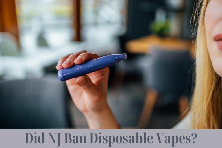 Did NJ Ban Disposable Vapes?