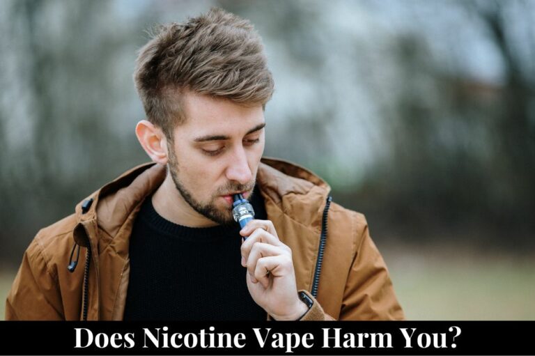 Does Nicotine Vape Harm You?