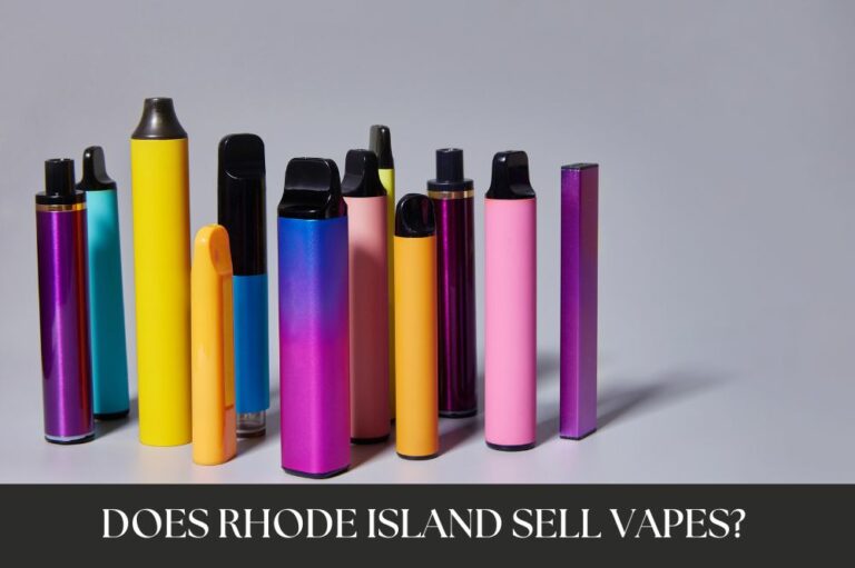 Does Rhode Island Sell Vapes?