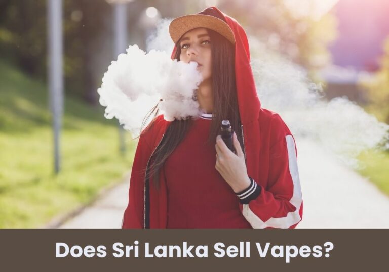 Does Sri Lanka Sell Vapes?