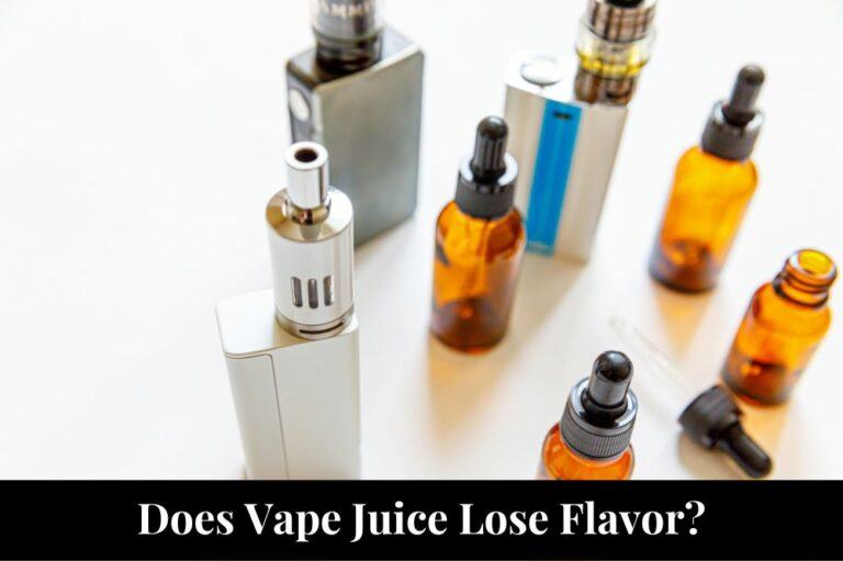 Does Vape Juice Lose Flavor?