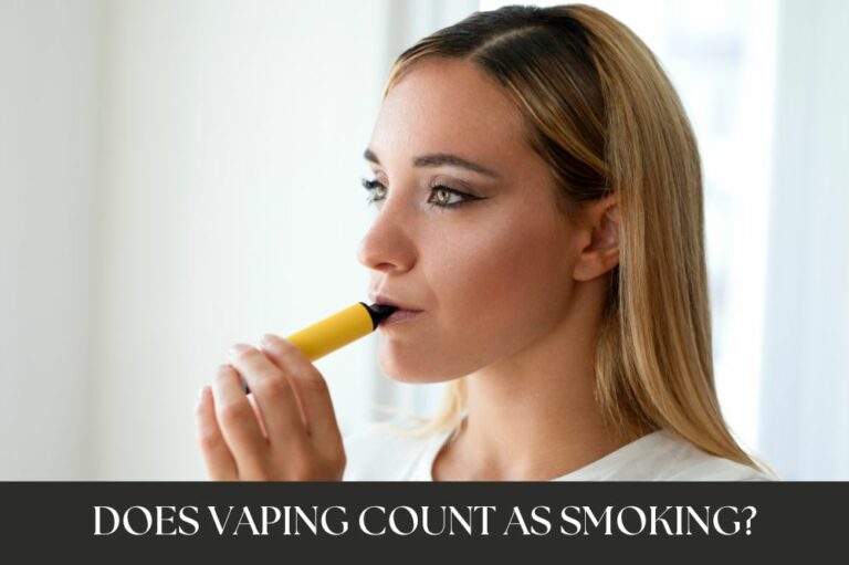 Does Vaping Count as Smoking?