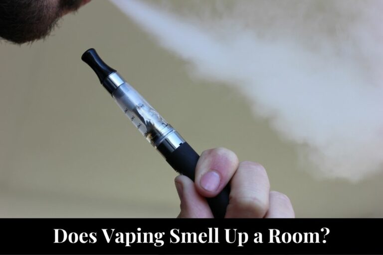 Does Vaping Smell Up a Room?