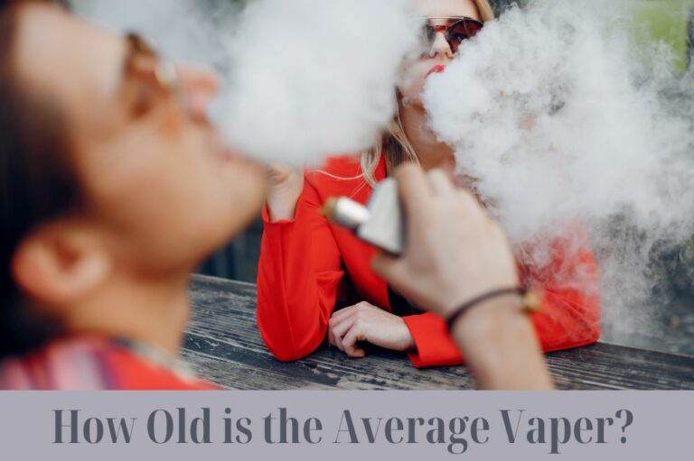 How Old is the Average Vaper?