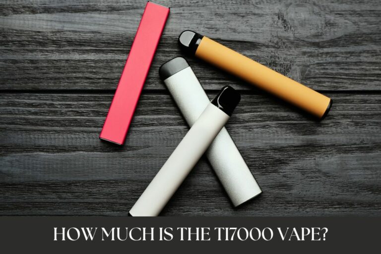 How much Is the Ti7000 vape?