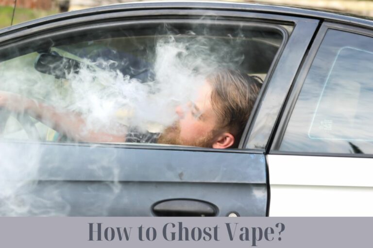 How to Ghost Vape?