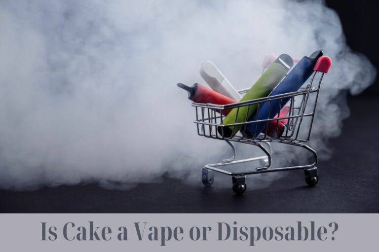 Is Cake a Vape or Disposable?
