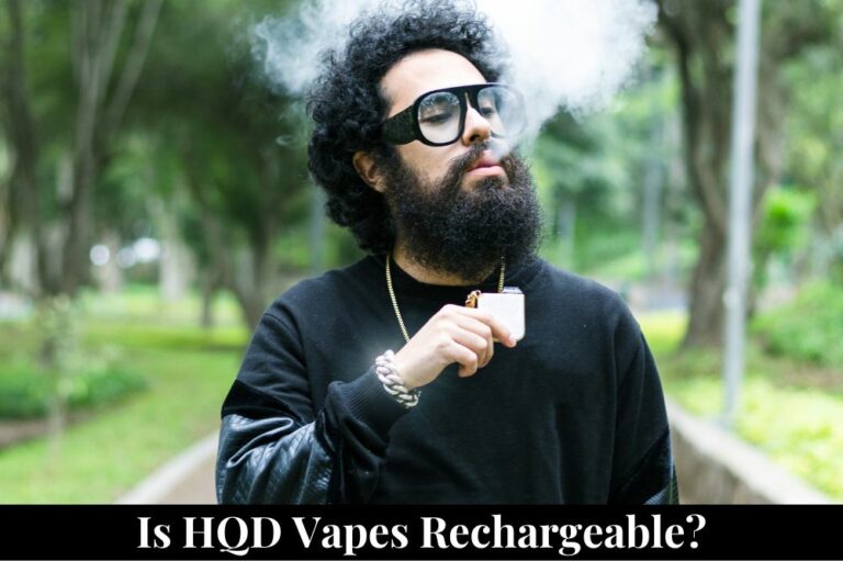 Is HQD Vapes Rechargeable?