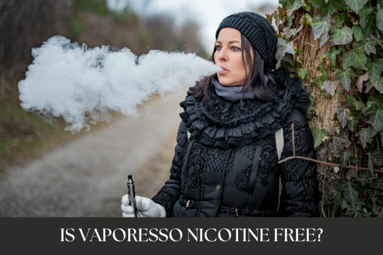 Is Vaporesso Nicotine Free?