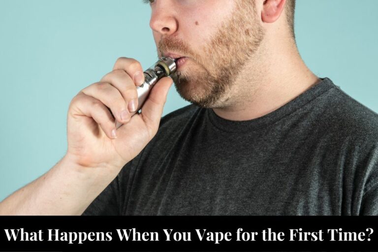 What Happens When You Vape for the First Time?