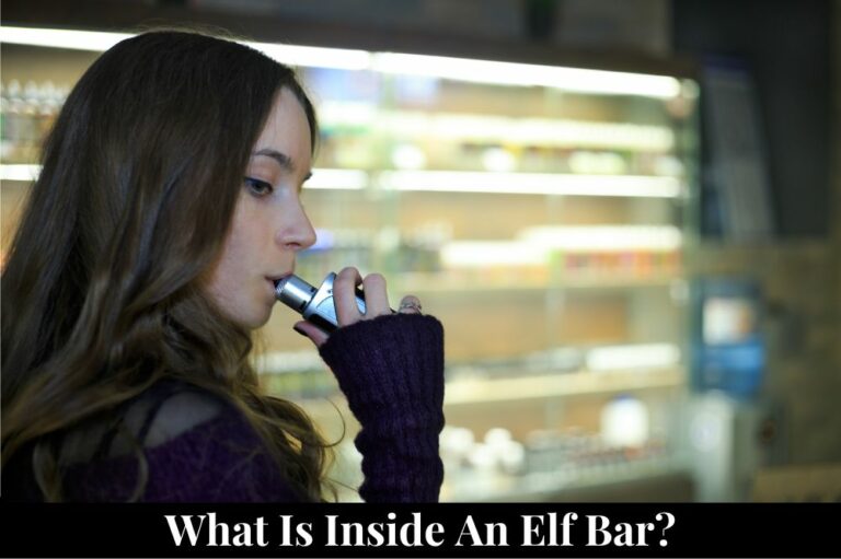 What Is Inside an Elf Bar?