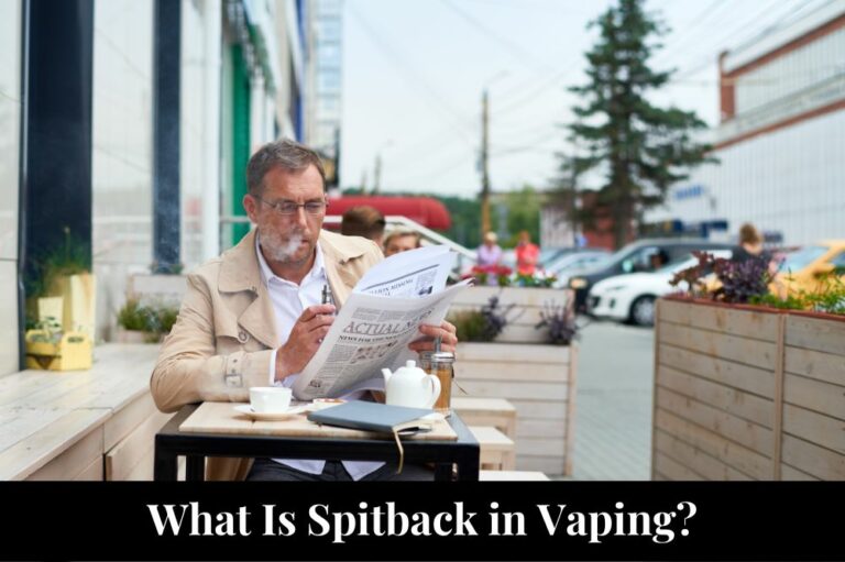 What Is Spitback in Vaping?