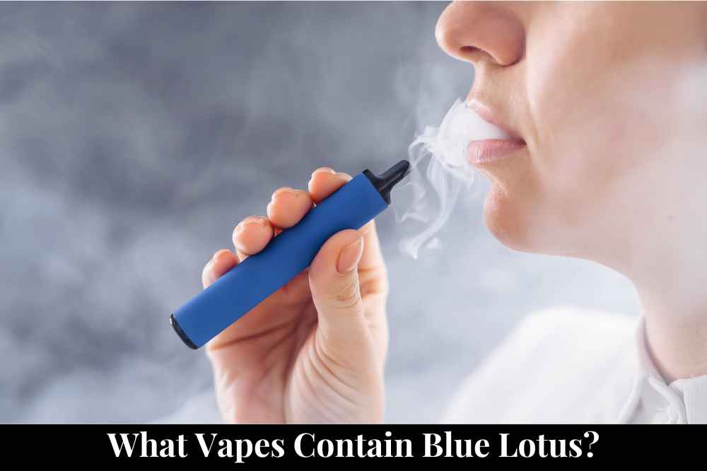 What Vapes Contain Blue Lotus?
