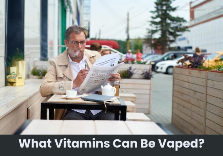 What Vitamins Can Be Vaped?