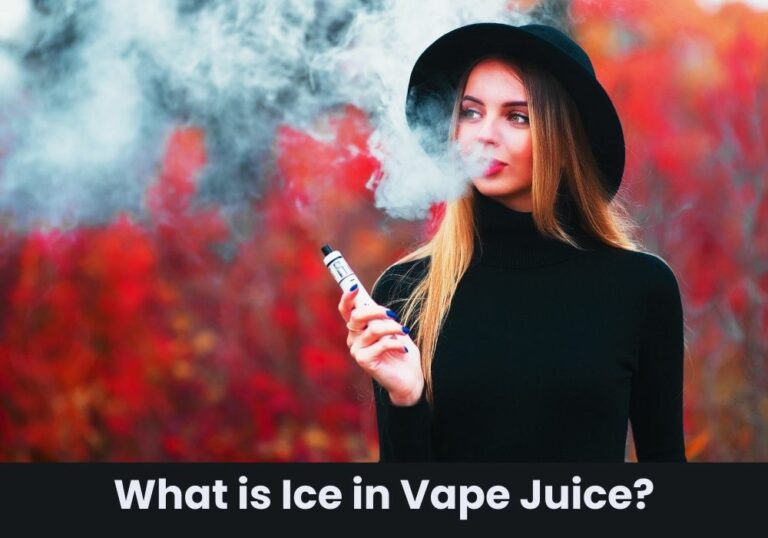 What is Ice in Vape Juice?