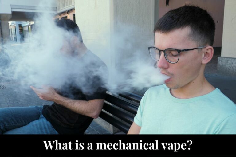 What is a mechanical vape?