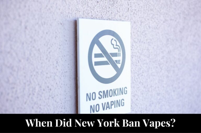 When Did New York Ban Vapes?