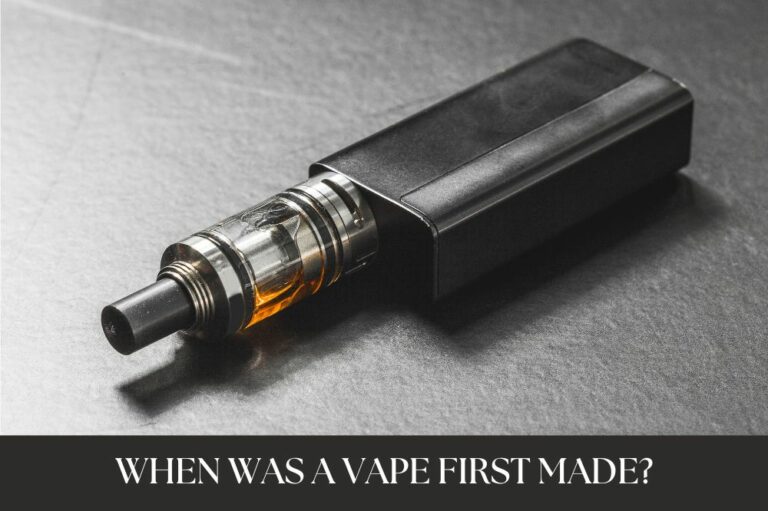 When was a vape first made?