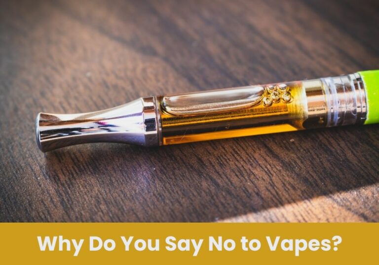 Why Do You Say No to Vapes?