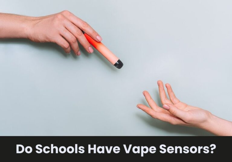 Do Schools Have Vape Sensors?